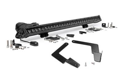 Rough Country Suspension Systems - Rough Country 70668 Grille Mount 30" LED Light Bar Kit for 16-23 Toyota Tacoma