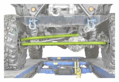 Steinjager - Steinjager Extended Crossover Steering Kit-Gecko Green for Jeep TJ J0053728