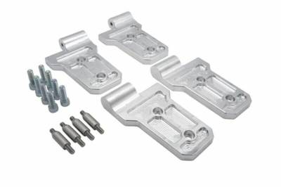 Royal Hooks - Royal Hooks Billet Aluminum Door Hinges Raw for Wrangler JL/JT RHO-12015-RW