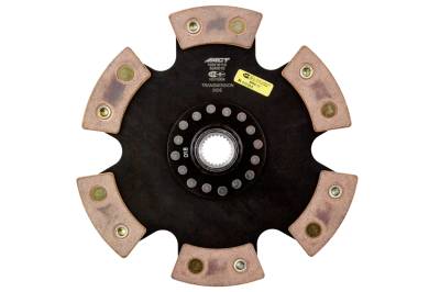 Advanced Clutch - Advanced Clutch 6240018 ACT 6 Pad Rigid Race Clutch Disc