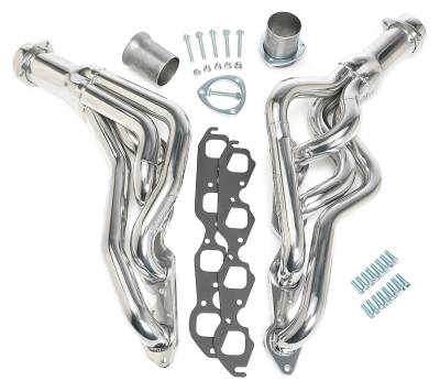 Hedman Hedders - Standard-Duty Silver Ceramic Coated Headers 1.75" Tube MID-LENGTH