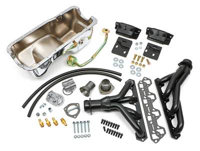 Trans-Dapt Performance - Engine Swap In A Box Kit'sB Ford in 83-97 Ford Ranger-Uncoated Headers