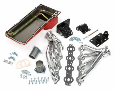 Trans-Dapt Performance - S10/LS SWAP IN A BOX KIT- HTC HEADERS