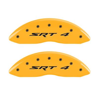 MGP Caliper Covers - Front Set of 2 Yellow Finish Black SRT 4