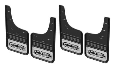 Gatorback - Gatorback 12" Black Front/Rear Mud Flap Set for Ram 1500 GCR34K-L2