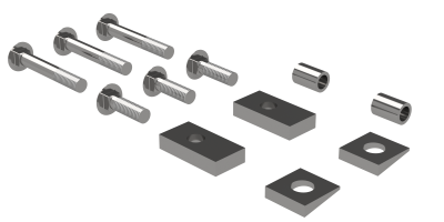 B&W Trailer Hitches - B&W Hitch RVR3204 Custom Installation Kit for Universal Mounting Rails
