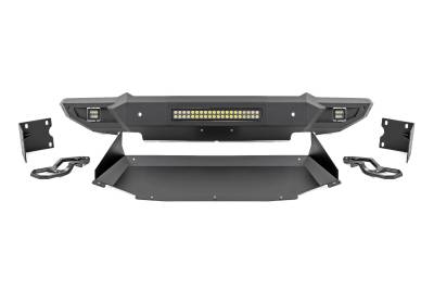 Rough Country Suspension Systems - Rough Country High Clearance HDBlack Front Bumper for Ram 1500 10808ATH