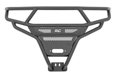 Rough Country Suspension Systems - Rough Country Tubular Black Front Bumper for Polaris RZR XP1000 93117