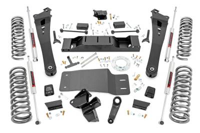 Rough Country Suspension Systems - Rough Country 5" Suspension Lift Kit for 19-24 Ram 2500 4WD 38340