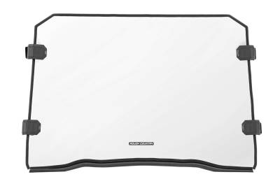 Rough Country Suspension Systems - Rough Country Front UTV Full Windshield for Polaris RZR XP 1000 98182010