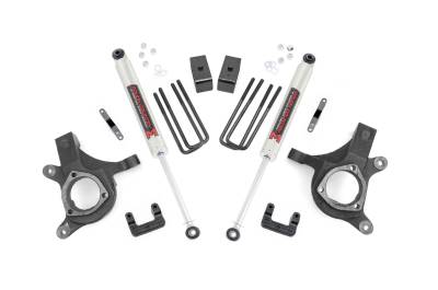 Rough Country Suspension Systems - Rough Country 5" Suspension Lift Kit 07-13 Silverado/Sierra 1500 RWD 10840