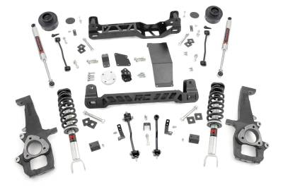 Rough Country Suspension Systems - Rough Country 33340 4" Suspension Lift Kit for 12-18 Ram 1500/Classic 4WD