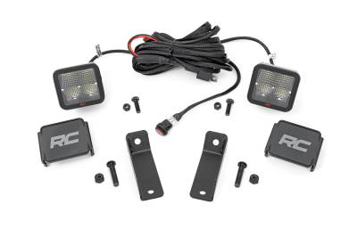 Rough Country Suspension Systems - Rough Country Rear Cab Mount 2" LED Pod Light Kit for Maverick Sport 97084