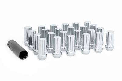 Rough Country Suspension Systems - Rough Country Lug Nut Set M12x1.25 24 Qty Chrome