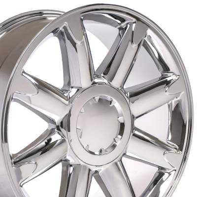 OE Wheels LLC - OE Wheels CV85 20x8.5 6x5.5 31mm Chrome CV85-20085-6550-31C