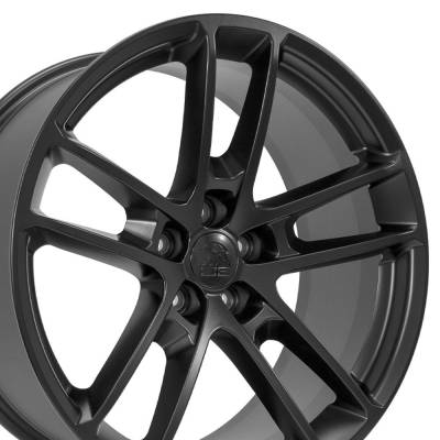 OE Wheels LLC - OE Wheels DG23 20x9 5x115 18mm Satin Black DG23-20090-5115-18B1