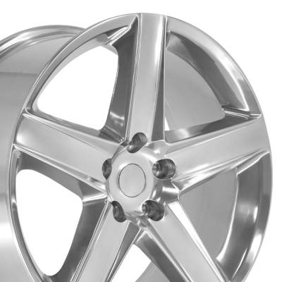 OE Wheels LLC - OE Wheels JP06 20x9 5x5.0 34.75mm Polished JP06-20090-5500-34P