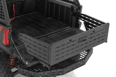 Rough Country Suspension Systems - Rough Country Cargo Bed Tailgate Extender Black for Expedition ADV-5 93176