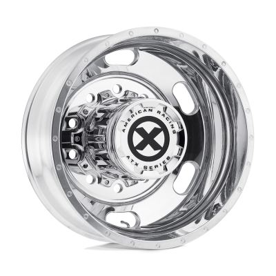 American Racing ATX Series - ATX Wheels AO402 INDY 22.5x8.25 10x11.25 -167mm Polished AO40222510102