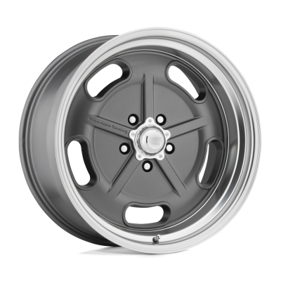 American Racing Vintage - American Racing VN51178012400 VN511 SALT FLAT 17x8 5x4.5 0mm Gray