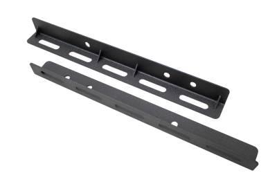Fishbone Offroad - Fishbone FB25232 Tub Rail Tie Downs Black Steel for 07-18 Jeep Wrangler JK 4DR