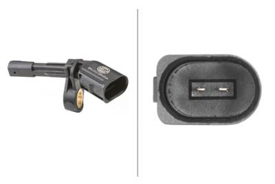 Hella - HELLA 012039031 ABS Sensor Wheel Speed Multi for 06-10 12-18 Volkswagen Passat