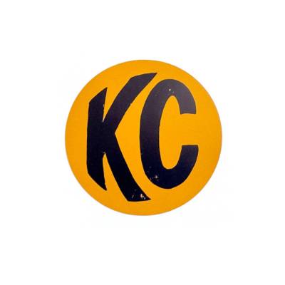 KC Hilites - KC HiLiTES 9953 KC OG Round Logo Decal