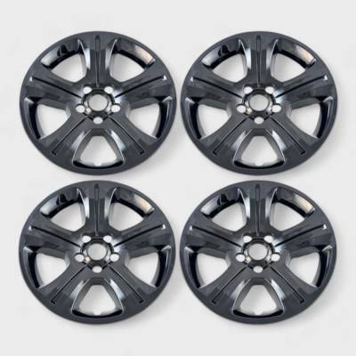 Trim Illusion - Trim Illusion WSK702-17BLK 17" OE Wheel Skin Covers Black for 15-23 Charger