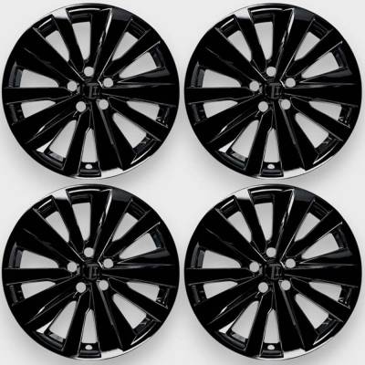 Trim Illusion - Trim Illusion WSK734-19BLK 19" OE Wheel Skin Covers Black for 19-22 Altima