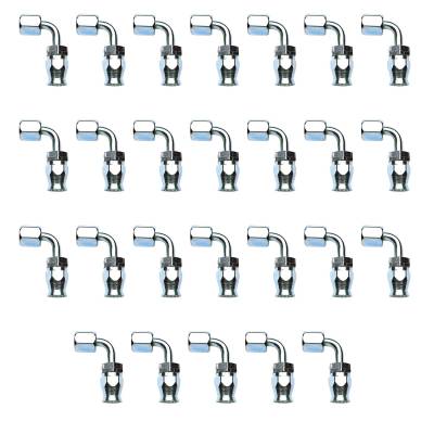 Russell - Russell 620429 PowerFlex Power Steering Hose End 90-DEG End