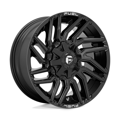 Fuel 1PC - Fuel Off Road D77620908250 D776 Typhoon 20x9 8x6.5 1mm Gloss Black