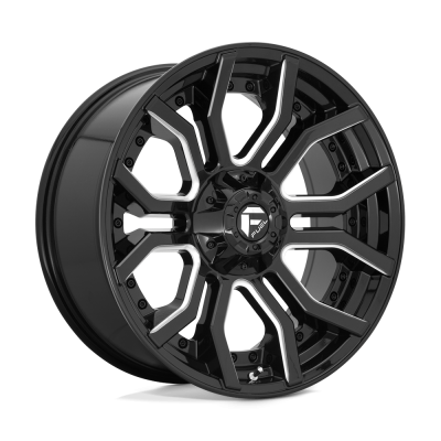 Fuel 1PC - Fuel Off Road D71122009847 D711 Rage 22x10 6x135/5.5 -18mm Gloss Black/Milled