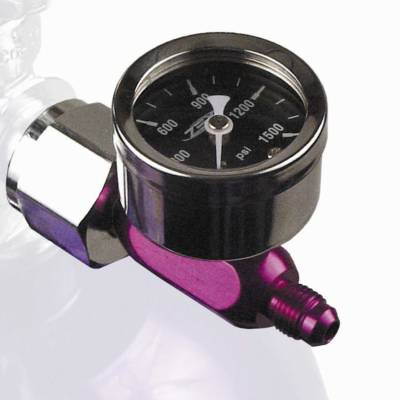 ZEX - ZEX 82005 4AN Nitrous Pressure Gauge Kit for Nitrous Systems