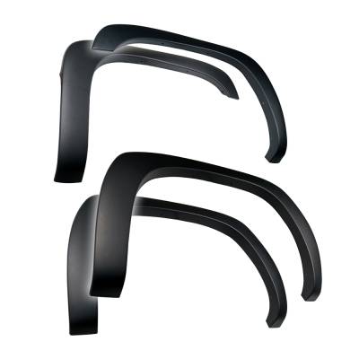 TYGER Auto - Tyger TG-FF6C4218 4PC Black Textured Fender Flares 99-06 Silverado & Sierra