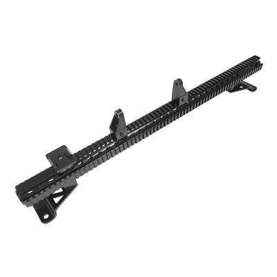 DV8 Offroad - DV8 D-JP-190051-HD Picatinny Mounted Hood Rail System for 07-18 Jeep Wrangler JK