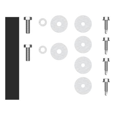 UWS - UWS UTV-59YV UTV Tool Box Hardware Kit for Yamaha Viking