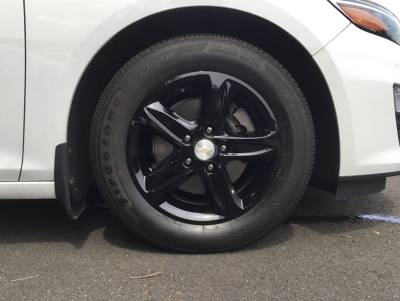 Coast To Coast - Coast To Coast IWCIMP464BLK Impostor 16" 5-Spoke Black Wheel Skin 4Pc