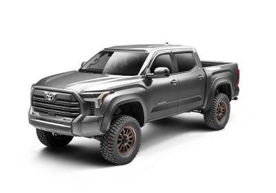 Bushwacker - Bushwacker BWR30926-02 Fender Flares Extend-A-Fender Style 4Pc