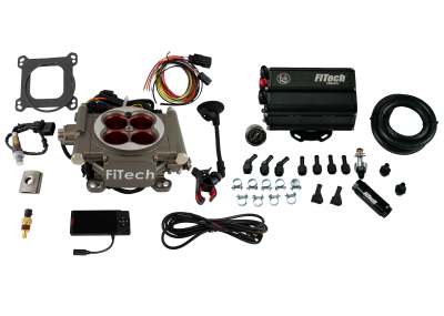FiTech Fuel Injection - Go Street 400 HP Cast EFI System w/Force Fuel Mini Delivery Master Kit