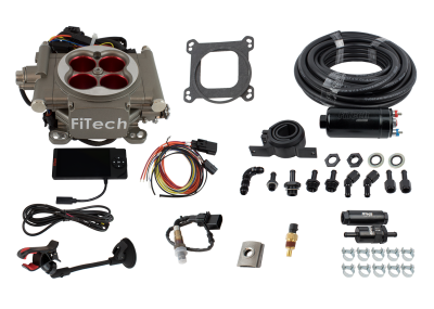 FiTech Fuel Injection - Go Street 400 HP Cast EFI System w/Inline Fuel Delivery Master Kit