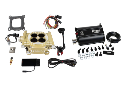 FiTech Fuel Injection - FiTech Fuel 35205 Easy Street 600 HP Classic Gold EFI System Master Kit