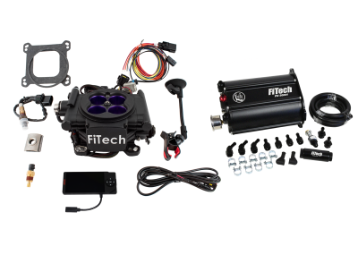 FiTech Fuel Injection - Mean Street 800 HP Matte Black EFI System Master Kit