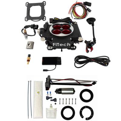 FiTech Fuel Injection - Go EFI 4 600 HP Power Adder Matte Black EFI SystemMaster Kit