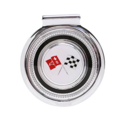 Trim Parts - Trim Parts 5014 Fuel Door Cover for 65 Chevrolet Corvette