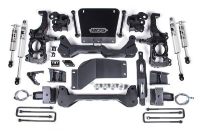 BDS Suspension - BDS Suspension BDS753FPP 6.5" Suspension Lift Kit 20-24 GM 2500HD/3500HD 4wd