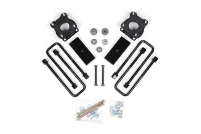 Zone Offroad - Zone Offroad ZONT13F 07-21 Toyota Tundra 3" Lift Kit 1" Rear Block w/Fox Adventu