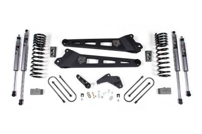 Zone Offroad - Zone Offroad ZOND65F 13-14 RAM 3500 4" Replacement Radius Arm Lift Kit Gas Fox S