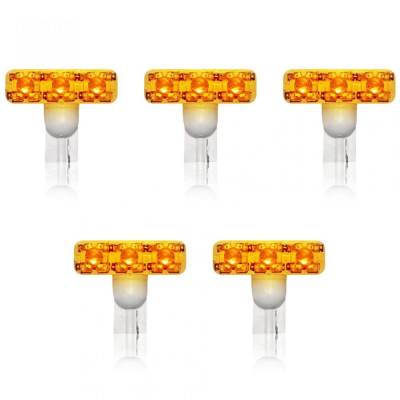 Recon - Recon 264180AMX 194/168 LED Clearance Light Bulb Amber 5pc.