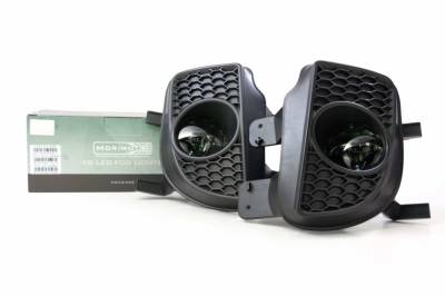 Morimoto - Morimoto LF500 XB LED Fog Light Kit-Black/White Pair for Volkswagen