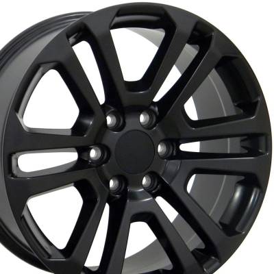 OE Wheels LLC - OE Wheels CV99 22x9 6x5.5 31mm Satin Black CV99-22090-6550-31B1